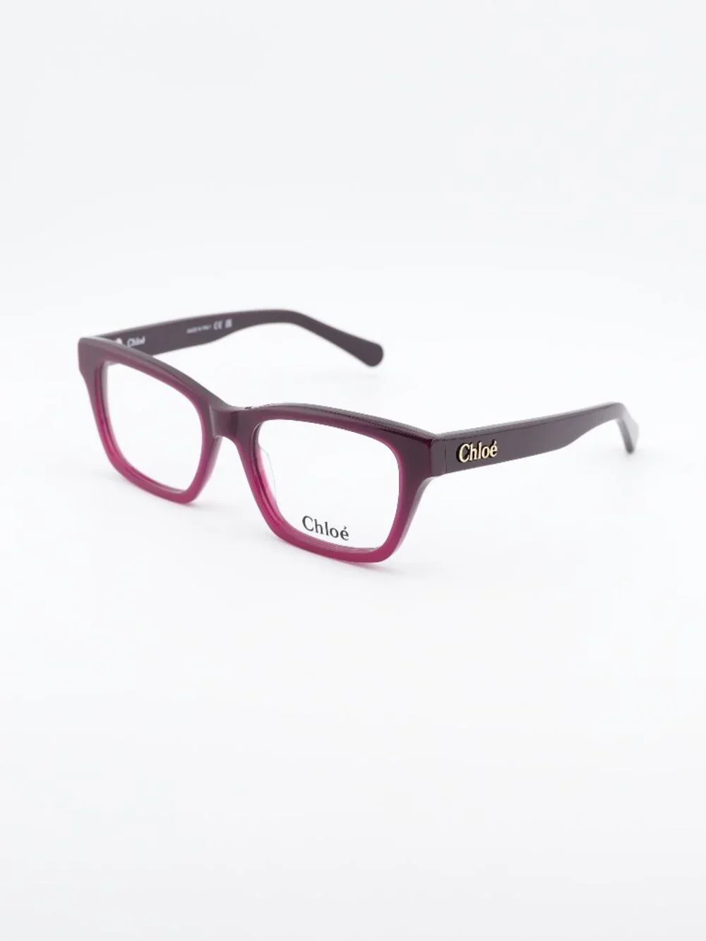Chloe CH0242O 007 Eyeglasses Bordeaux 53mm Square Frame